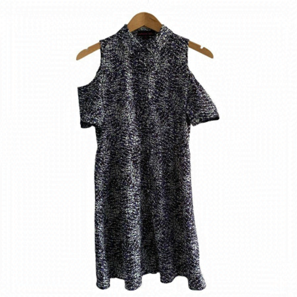 MATERIAL GIRL Button Up Camo Print Dress US L